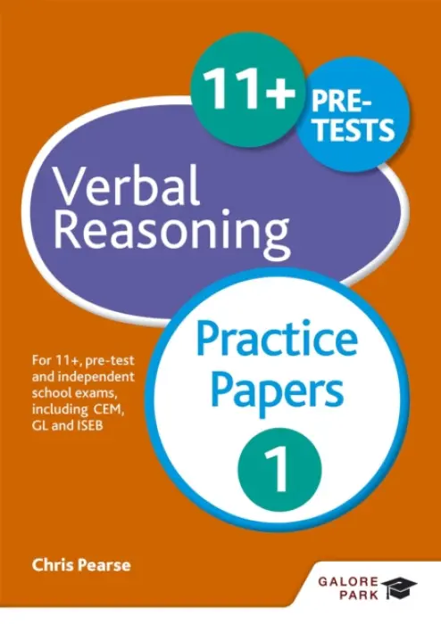 11+ Verbal Reasoning Practice Papers 1 - Pearse, Chris