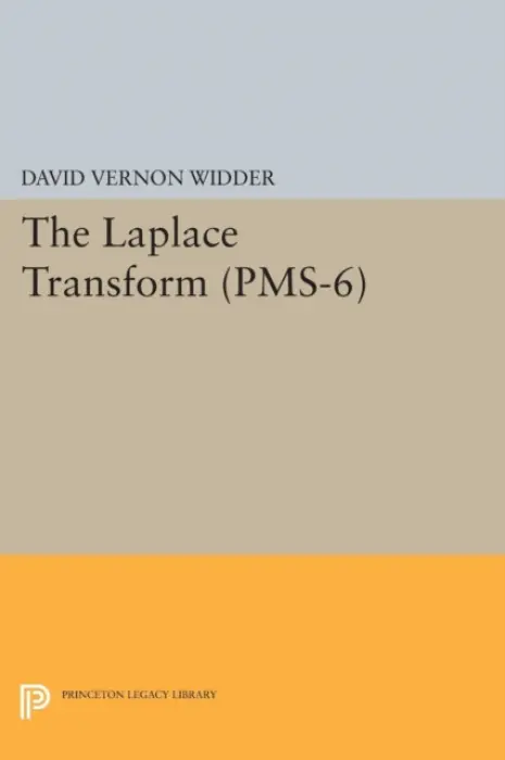 Laplace Transform - Widder, David Vernon