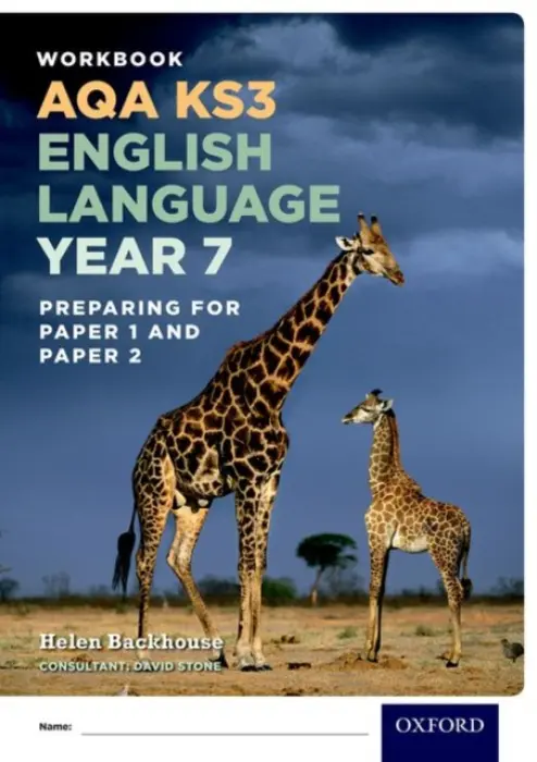 AQA KS3 English Language: Year 7 Test Workbook Pack of 15 - Backhouse, Helen a Stone, David