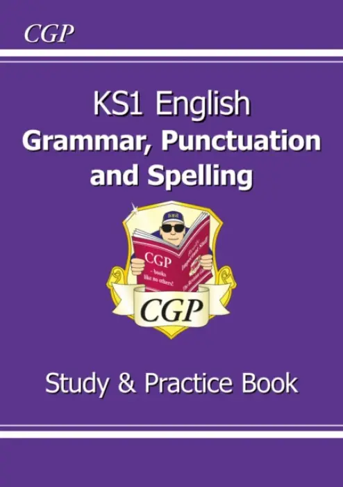 KS1 English Grammar, Punctuation & Spelling Study & Practice Book - CGP Books