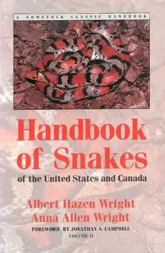 Handbook of Snakes of the United States and Canada - Wright, Albert Hazen a Wright, Anna Allen