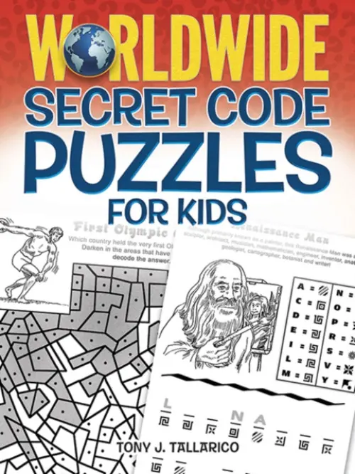 Worldwide Secret Code Puzzles for Kids - Tallarico, Tony