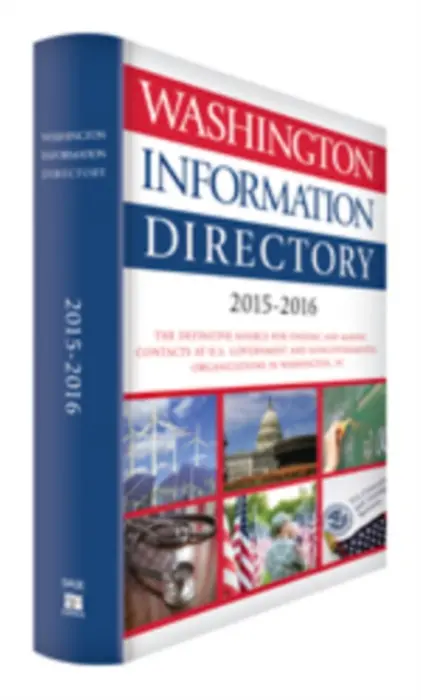 Washington Information Directory 2015-2016 - CQ Press