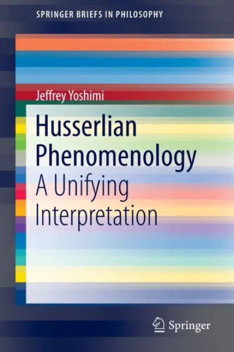 Husserlian Phenomenology - Yoshimi, Jeffrey
