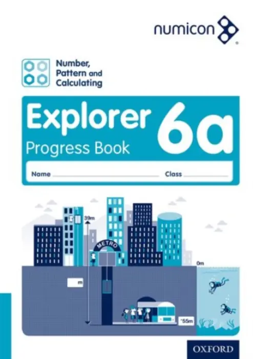 Numicon: Number, Pattern and Calculating 6 Explorer Progress Book A (Pack of 30) - Wing, Tony a Campling, Jayne a Osborne, Adella