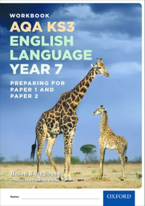 AQA KS3 English Language: Key Stage 3: AQA KS3 English Language: Year 7 test workbook - Backhouse, Helen a Stone, David