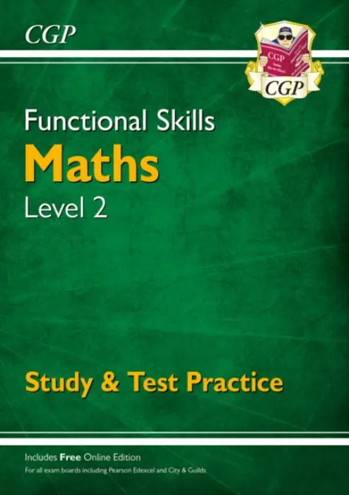 Functional Skills Maths Level 2 - Study & Test Practice - CGP Books, CGP Books