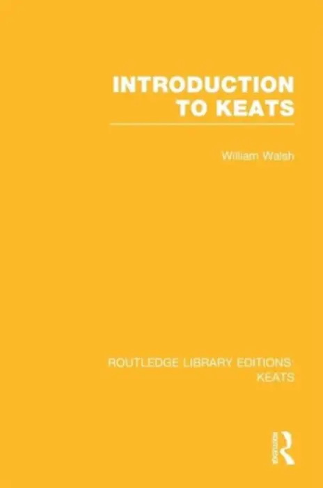 Introduction to Keats - Walsh, William