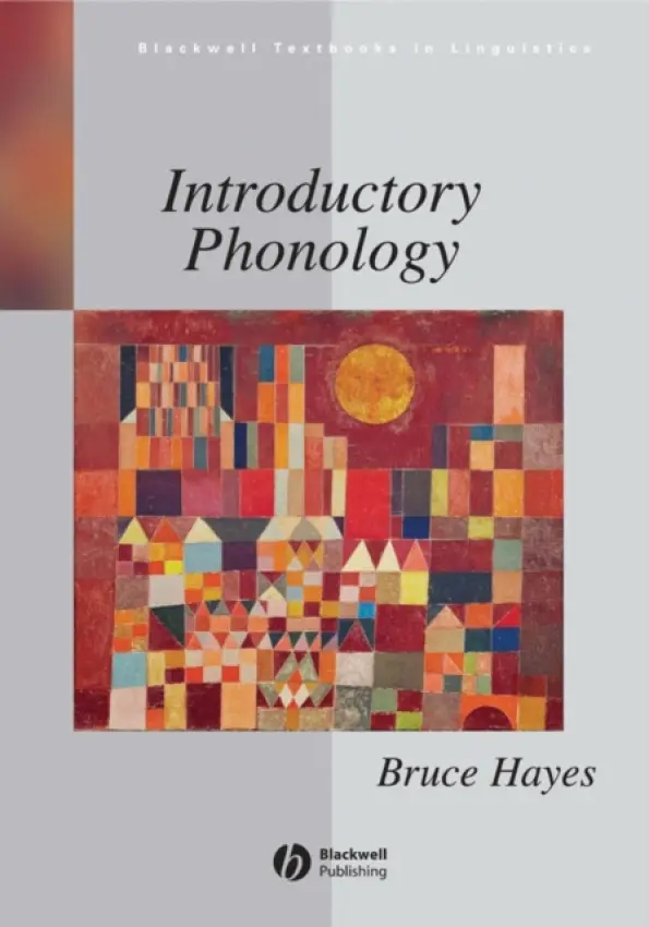 Introductory Phonology - Hayes, Bruce P. (University of California, Los Angeles)