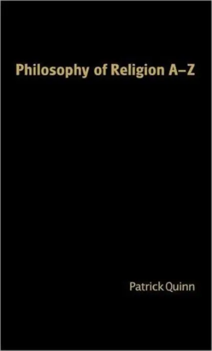 Philosophy of Religion A-Z - NA, NA