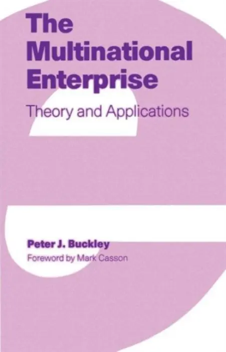 Multinational Enterprise - Buckley, Peter J.