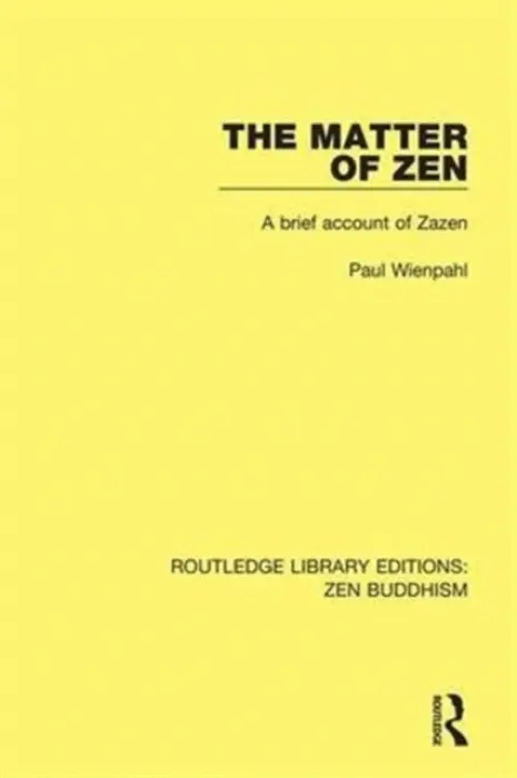 Matter of Zen - Wienpahl, Paul