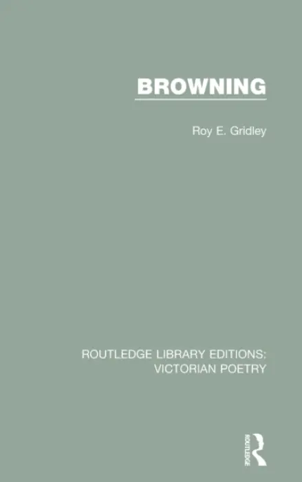 Browning - Gridley, Roy E. (University of Calgary, Canada)