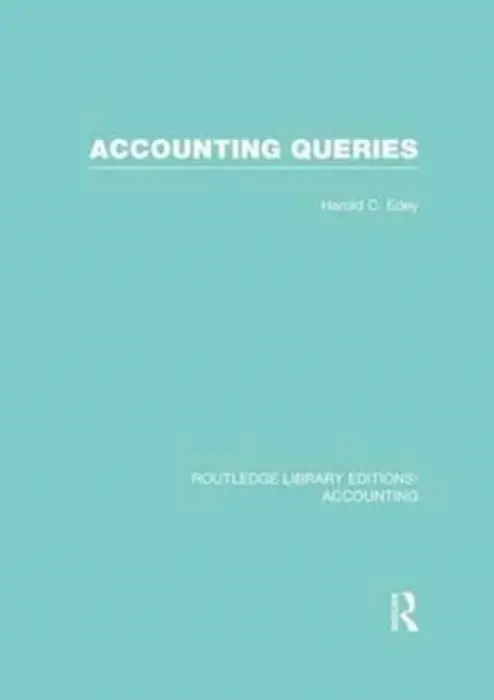 Accounting Queries (RLE Accounting) - Edey, Harold