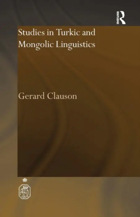 Studies in Turkic and Mongolic Linguistics - Clauson, Gerard