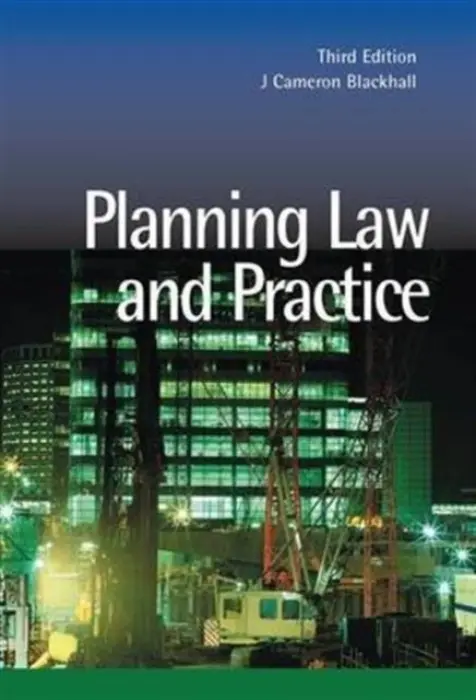 Planning Law and Practice - Blackhall, J. Cameron