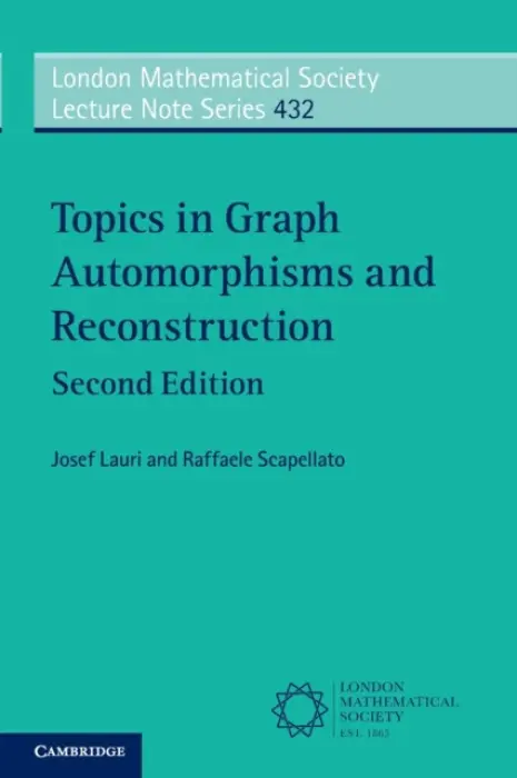Topics in Graph Automorphisms and Reconstruction - Lauri, Josef (University of Malta) a Scapellato, Raffaele (Politecnico di Milano)