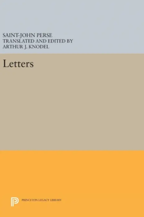 Letters - Perse, Saint-John