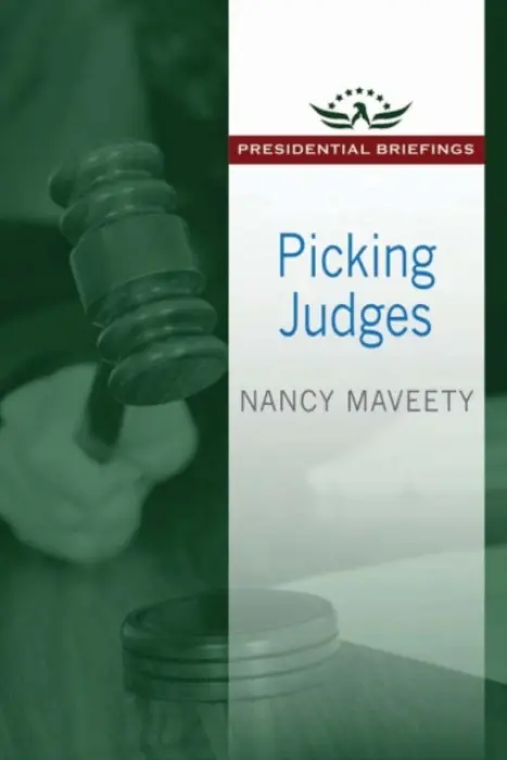 Picking Judges - Maveety, Nancy