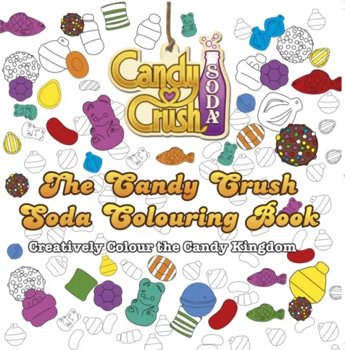 Candy Crush Soda Colouring Book - Crush, Candy Crush Candy