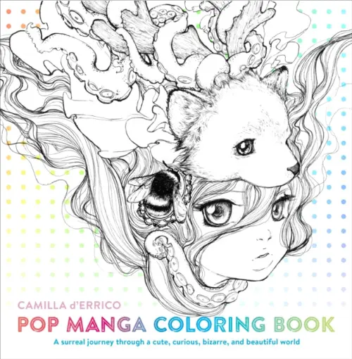 Pop Manga Coloring Book - D'errico, C