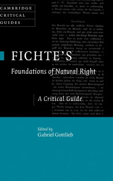 Fichte's Foundations of Natural Right