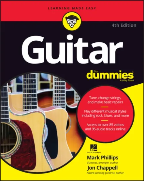 Guitar For Dummies - Phillips, Mark a Chappell, Jon a Array