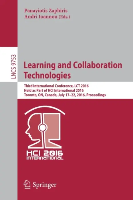 Learning and Collaboration Technologies