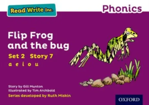 Read Write Inc. Phonics: Flip Frog and the Bug (Purple Set 2 Storybook 7) - Munton, Gill