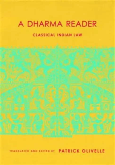 Dharma Reader - Olivelle, Patrick