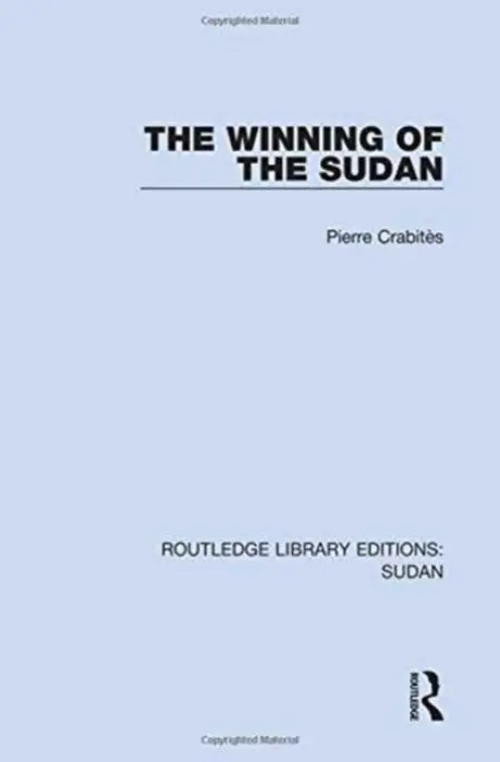 Winning of the Sudan - Crabites, Pierre