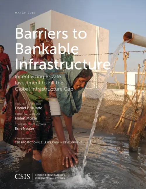 Barriers to Bankable Infrastructure - Moser, Helen