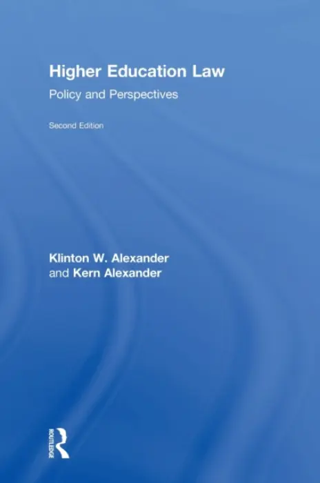 Higher Education Law - Alexander, Klinton