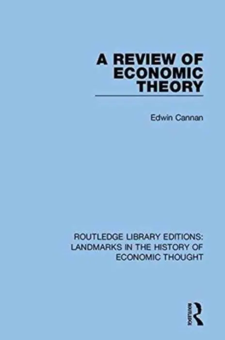 Routledge Library Editions: Landmarks in the History of Economic Thought - Various Authors