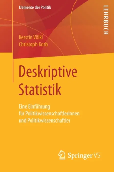 Deskriptive Statistik - Volkl, Kerstin a Korb, Christoph