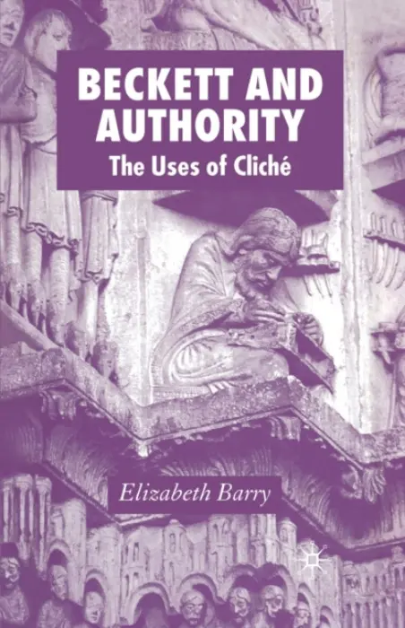 Beckett and Authority - Barry, Elizabeth