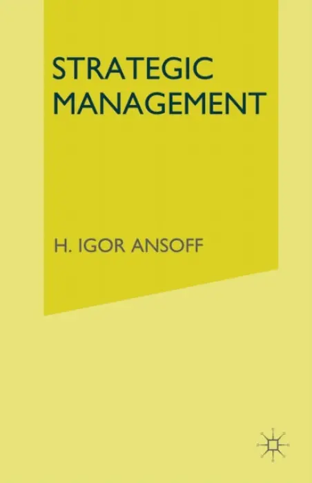 Strategic Management - Ansoff, H. Igor