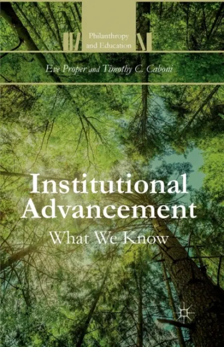 Institutional Advancement - Proper, E. a Caboni, T.