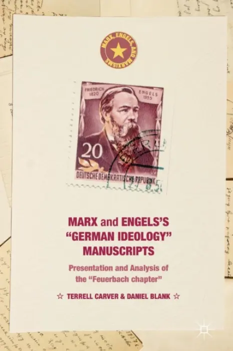 Marx and Engels's "German ideology" Manuscripts - Carver, Terrell a Blank, Daniel