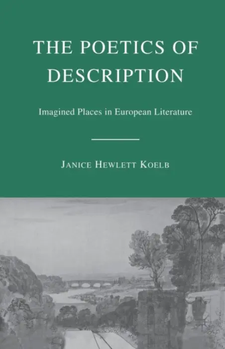 Poetics of Description - Koelb, Janice Hewlett