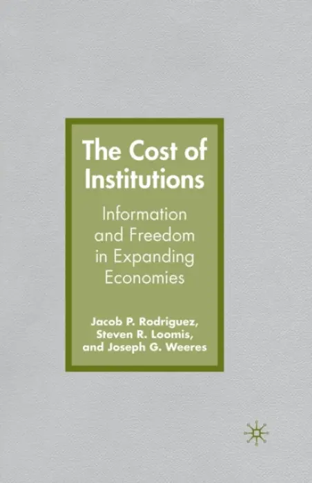 Cost of Institutions - Rodriguez, J. a Loomis, S. a Weeres, J.