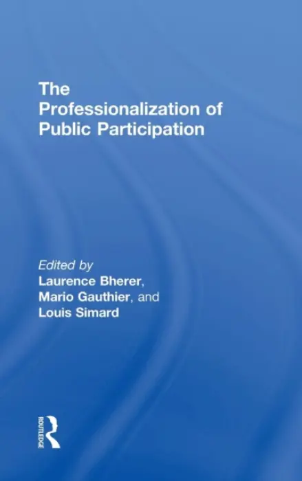 Professionalization of Public Participation