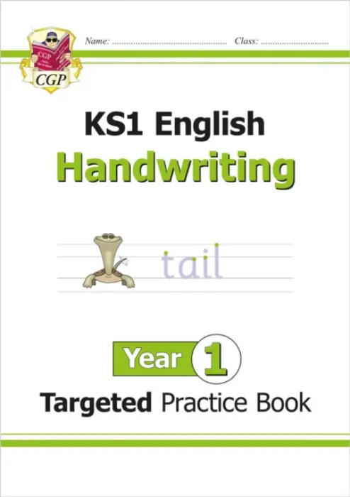 KS1 English Year 1 Handwriting Targeted Practice Book - CGP Books
