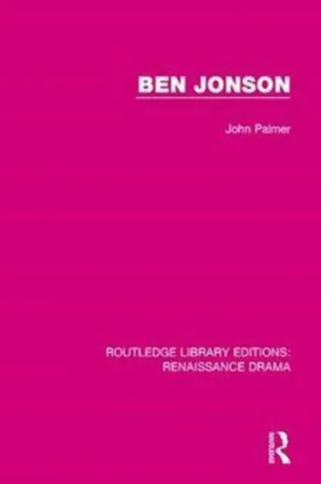 Ben Jonson - Palmer, John