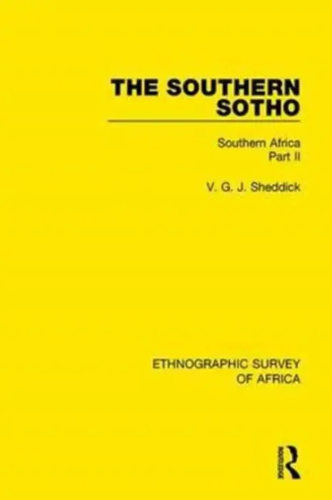 Southern Sotho - Sheddick, V. G. J.
