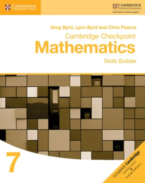 Cambridge Checkpoint Mathematics Skills Builder Workbook 7 - Byrd, Greg a Byrd, Lynn a Pearce, Chris