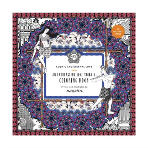 Amrita Sen Cosmic and Eternal Love Coloring Book - McMenemy, Sarah