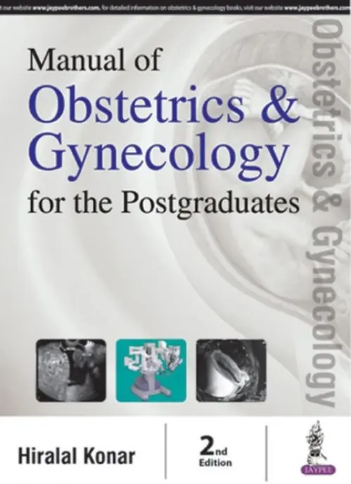 Manual of Obstetrics & Gynecology for the Postgraduates - Konar, Hiralal