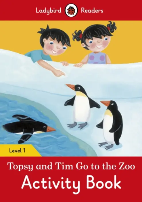 Topsy and Tim: Go to the Zoo Activity Book - Ladybird Readers Level 1 - Adamson, Jean a Ladybird