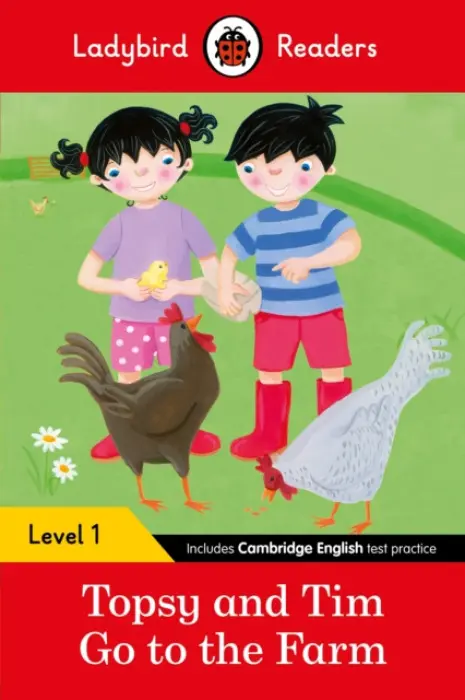 Ladybird Readers Level 1 - Topsy and Tim - Go to the Farm (ELT Graded Reader) - Adamson, Jean a Array